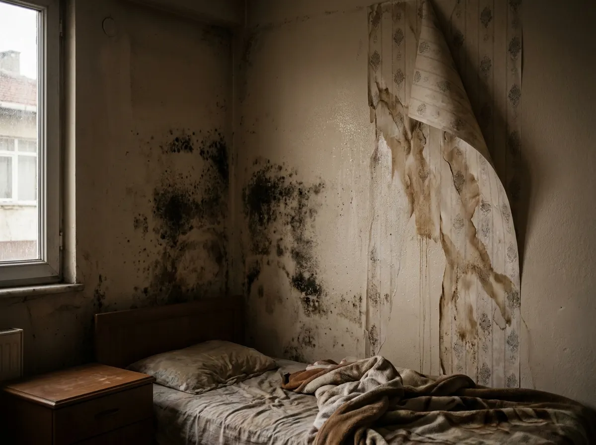 Mold and damp on walls